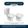 Tampa De Vaso Izy Creme Para Bacia Deca