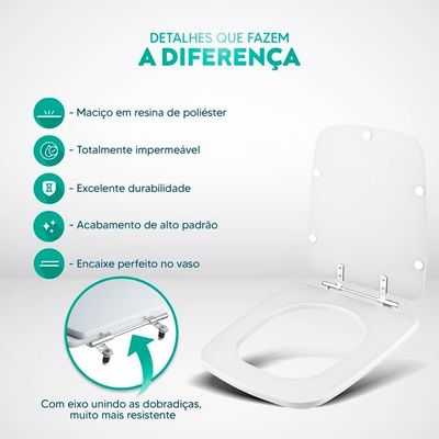 Tampa De Vaso Poliéster Decorada Borboleta Amarela Boss Branco Para Louça Incepa