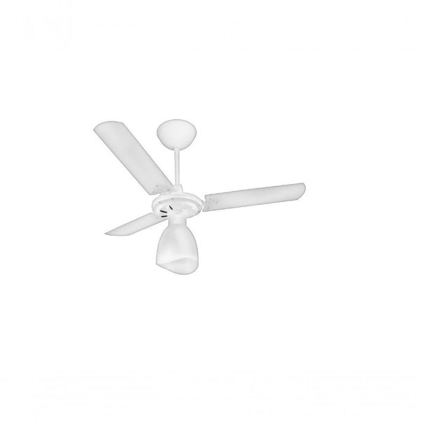 Ventilador De Teto Venti-delta New Delta Light Com 3 Pás Branco Ventilador De Teto Venti-delta New Delta Light Com 3 Pás Branco
