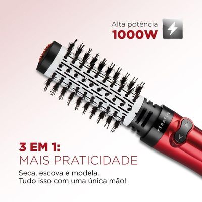 Escova Rotativa Mondial Infinity Er-11-kr Vermelho 220V