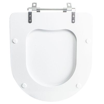 Tampa Vaso Sanitário Poliester Acrilico Smart Branco Para Bacia Celite