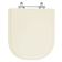 Tampa De Vaso Vogue Plus Creme Bege Claro Para Bacia Deca 6lpf