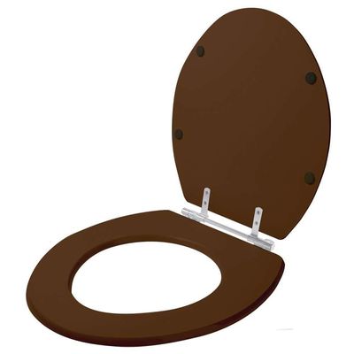 Tampa De Privada Em Mdf Evolution Ocre Para Bacia Santamarina