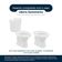 Tampa De Vaso Sanitário Liberty Cinza Escuro Para Bacia Santamarina