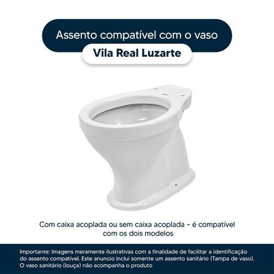 Tampa De Privada Em Mdf Vila Real Cinza Claro Para Bacia Luzarte