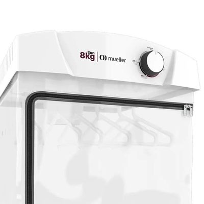 Secadora Mueller Sun 8 Kg Design Moderno 6 Cabides Branco 220V