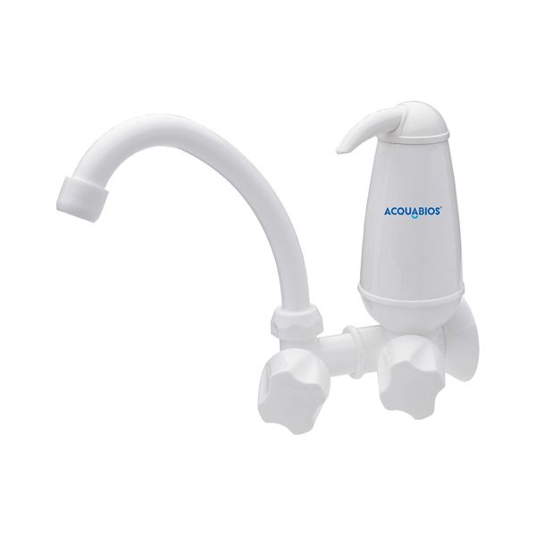Torneira Móvel Acquabios E05 com Filtro Branca Torneira Móvel Acquabios E05 com Filtro Branca