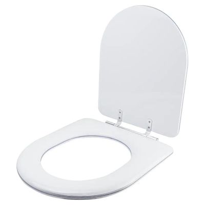 Tampa De Vaso Almofadado Levanzo Branco Para Louça Eternit