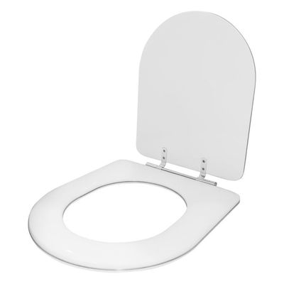 Tampa De Vaso Almofadada Duna Branco Para Bacia Deca 6lpf