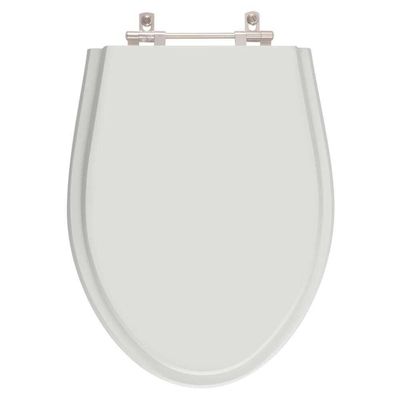 Tampa De Vaso Poliester Absolute Cinza Claro Para Louça Ideal Standard