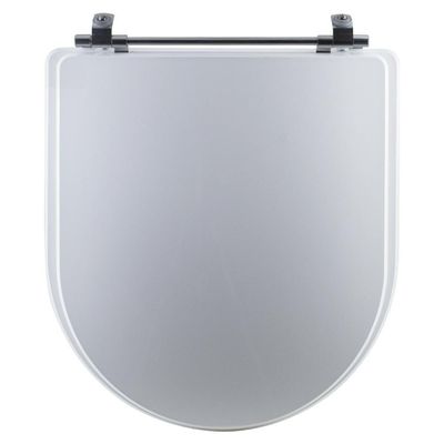 Tampa Vaso Sanitário Poliester Acrilico Calypso Branco Para Bacia Incepa