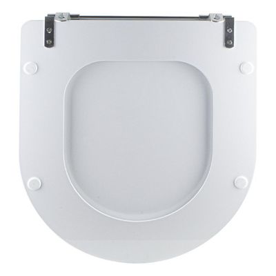 Tampa Vaso Sanitário Poliester Acrilico Calypso Branco Para Bacia Incepa