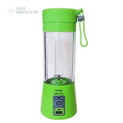 Mini Liquidificador Vitaminas Usb Portátil Academia - Azul
