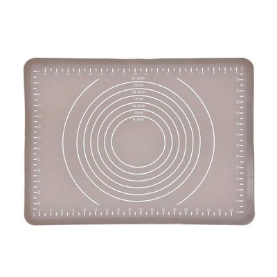 Tapete De Confeitaria Em Silicone Kenya Cinza