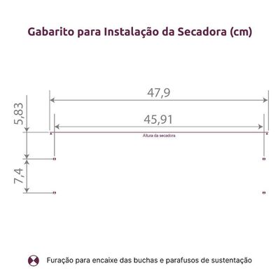 Secadora Mueller Sun 8kg Design Moderno 6 Cabides  220V