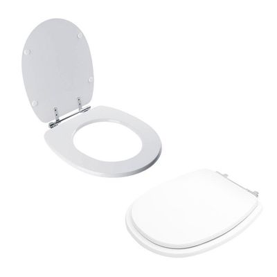Tampa Vaso Sanitário Poliester Acrilico Fast Branco Para Bacia Deca