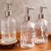 Kit 6 Porta Sabonetes Líquido de Vidro 380ml Porta Sabão Sortido Lyor Banheiro
