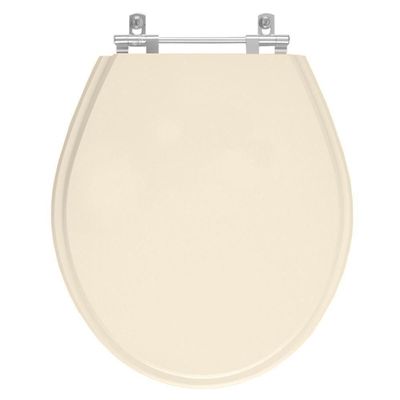 Tampa De Vaso Poliéster Izy Creme Para Bacia Deca