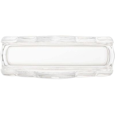 Kit 4 Porta Guardanapos Cristal Dublin 12,5cm Lyor Suporte para Papel de Mesa