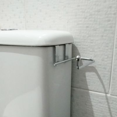 Porta Papel Higiênico Caixa Acoplada Papeleira De Encaixe