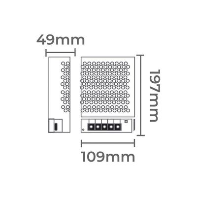 Fonte De Alimentação Chaveada Nordecor 12v 21a - 252w Bivolt Unica 7026