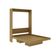 Cama Retrátil de Parede Articulada Casal 147,2x198,5cm Amêndoa Tecnomobili CM8016 Nichos