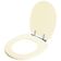 Tampa De Vaso Aspen Creme Para Bacia Deca 6lpf