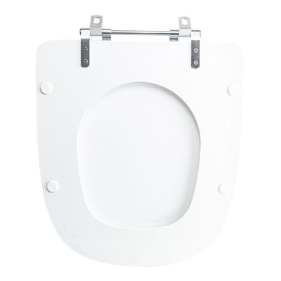 Tampa Vaso Sanitário Poliester Acrilico Ibiza Branco Para Bacia Incepa