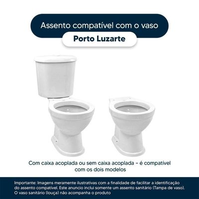 Tampa De Privada Em Mdf Porto Preto Para Bacia Luzarte