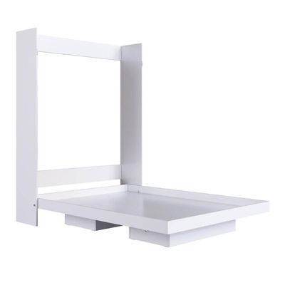 Cama de Casal Articulável Vertical Branca Dobrável MDP Vancouver Art In Móveis