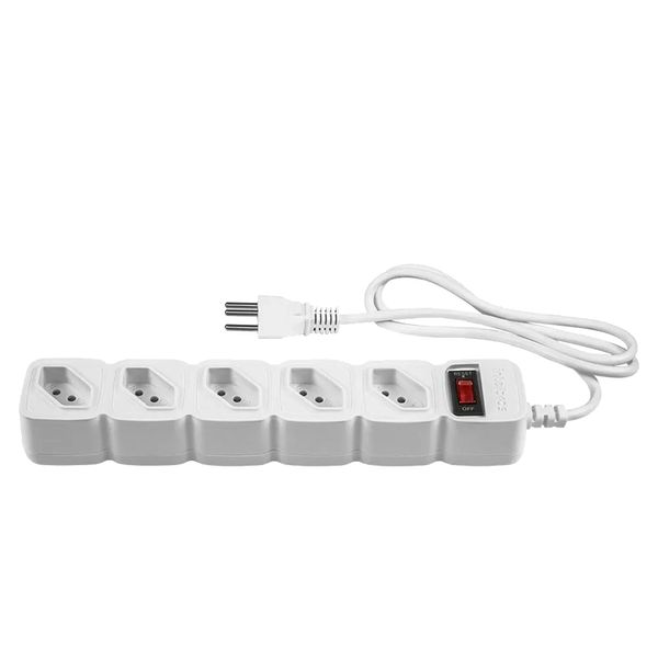 Filtro de Linha Intelbras EPE205 5 Tomadas Branco Bivolt