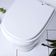 Tampa De Vaso Em Mdf Paris Branco Para Bacia Ideal Standard