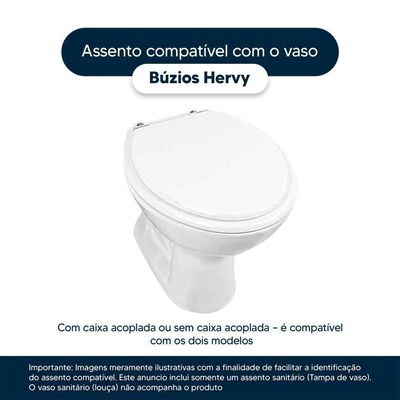 Tampa De Privada Em Mdf Buzios Cinza Claro Para Vaso Hervy