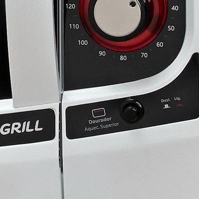 Forno Elétrico Gourmet Grill Autolimpante 44 Litros Fischer Branco 220V