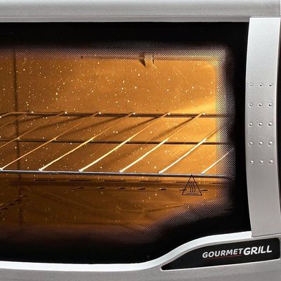 Forno Elétrico Gourmet Grill Autolimpante 44 Litros Fischer Prata 220V