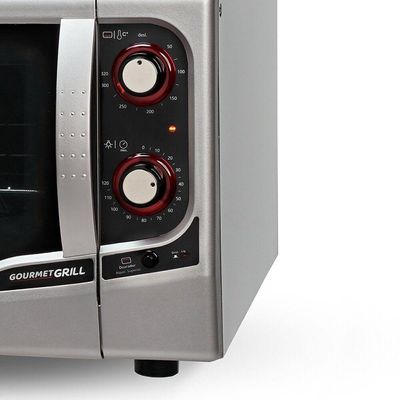Forno Elétrico Gourmet Grill Autolimpante 44 Litros Fischer Prata 220V