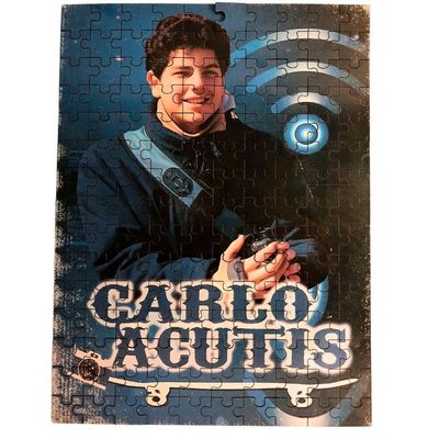 Quebra-cabeça Personalizado 500 Peças Em Mdf Carlo Acutis