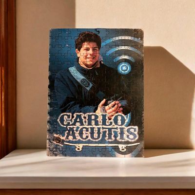 Quebra-cabeça Personalizado 500 Peças Em Mdf Carlo Acutis