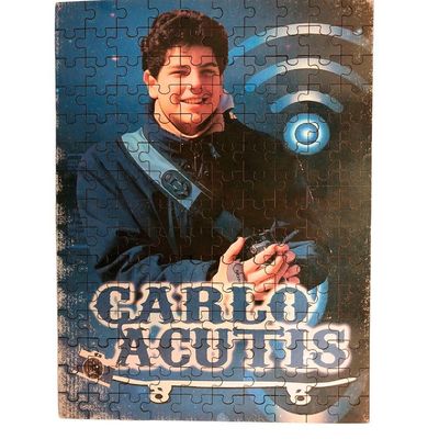Quebra-cabeça Personalizado 500 Peças Em Mdf Carlo Acutis