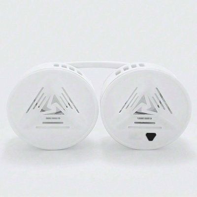 Ventilador De Pescoço 5 Velocidades Esporte Bateria Recarregavel Usb Flexivel Ajustavel Atividade Ao Ar Livre Exercicio