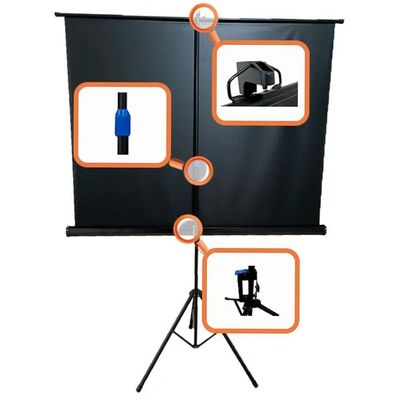 Tela De Projeção Tripé Tbtps100v (203 X 152 Cm)