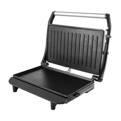 Grill E Sanduicheira Britânia Bgr27i Press 2 Em 1 Inox - Preto 220v