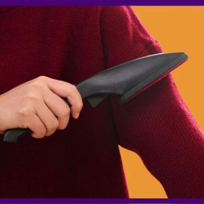 2 Escovas Tira Pelos Giratória Removedor de Fiapos Carpetes Sofás Mantas Preto Ordene