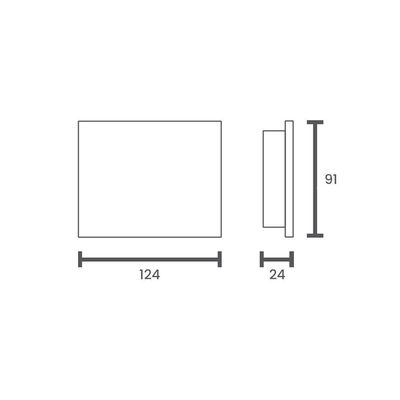 Refletor Taschibra Tr Led Slim Rgb 10w Preto Bivolt Rgb 15030034-02