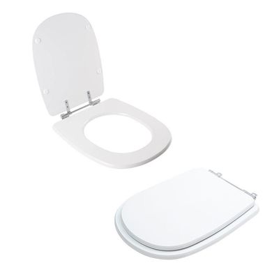Tampa Vaso Sanitário Poliester Acrilico Paris Branco Para Bacia Ideal Standard