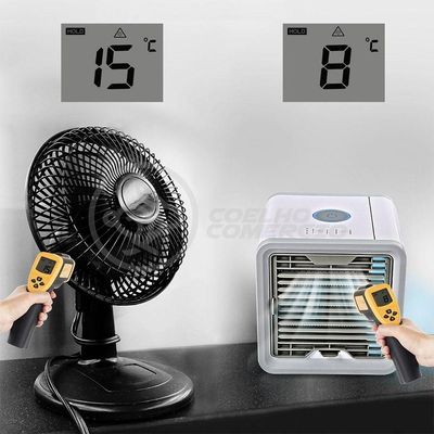 Mini Ar Condicionado Climatizador Humidificador Portátil Arctic Air Cooler 3 Velocidades
