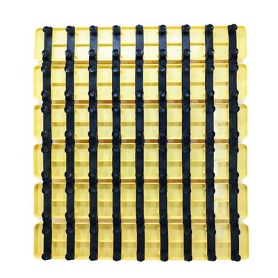 Tapete Estrado Para Banheiro Cobalto Plastic - Marfim
