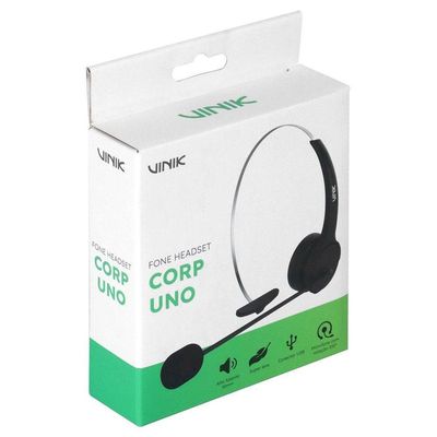 Fone De Ouvido Headset Corp Uno Usb - Vk400
