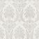 Papel De Parede Thema Damask Branco 28802
