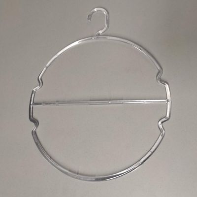 10 Cabides para Biquínis Roupas Íntimas Suporte Lingerie Redondo Transparente Cristal